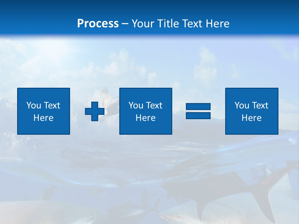 Water Brightly Reef PowerPoint Template