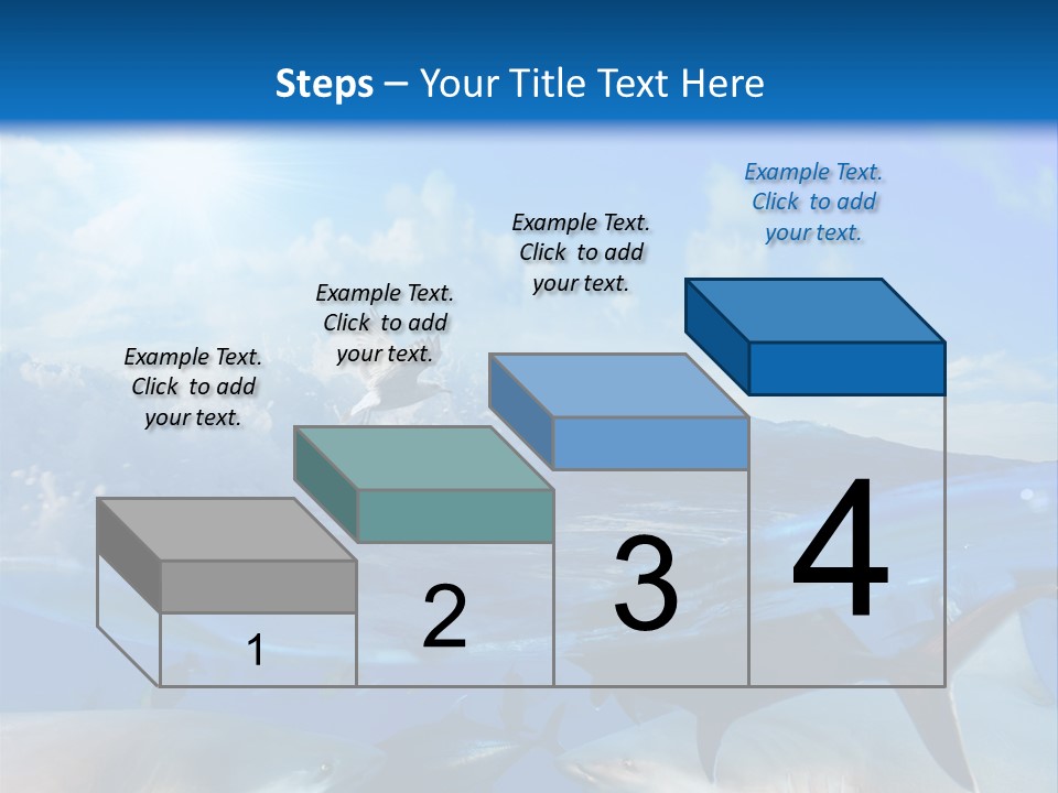 Water Brightly Reef PowerPoint Template