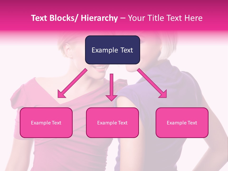 Friend Shopping Relationship PowerPoint Template