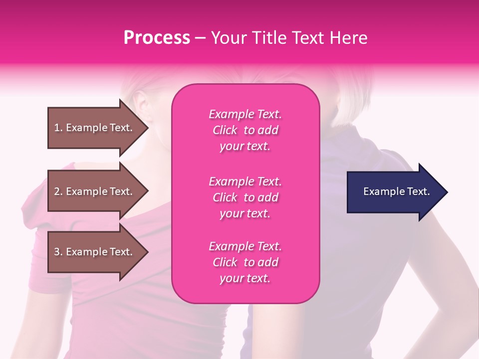 Friend Shopping Relationship PowerPoint Template