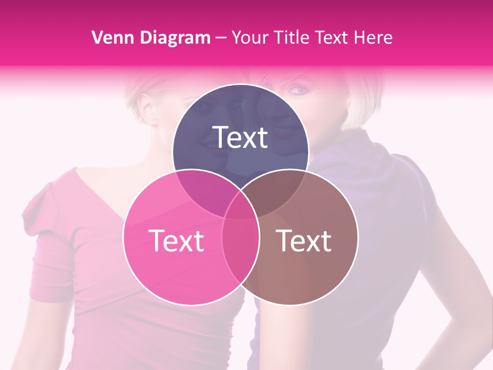 Friend Shopping Relationship PowerPoint Template