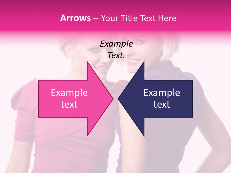 Friend Shopping Relationship PowerPoint Template