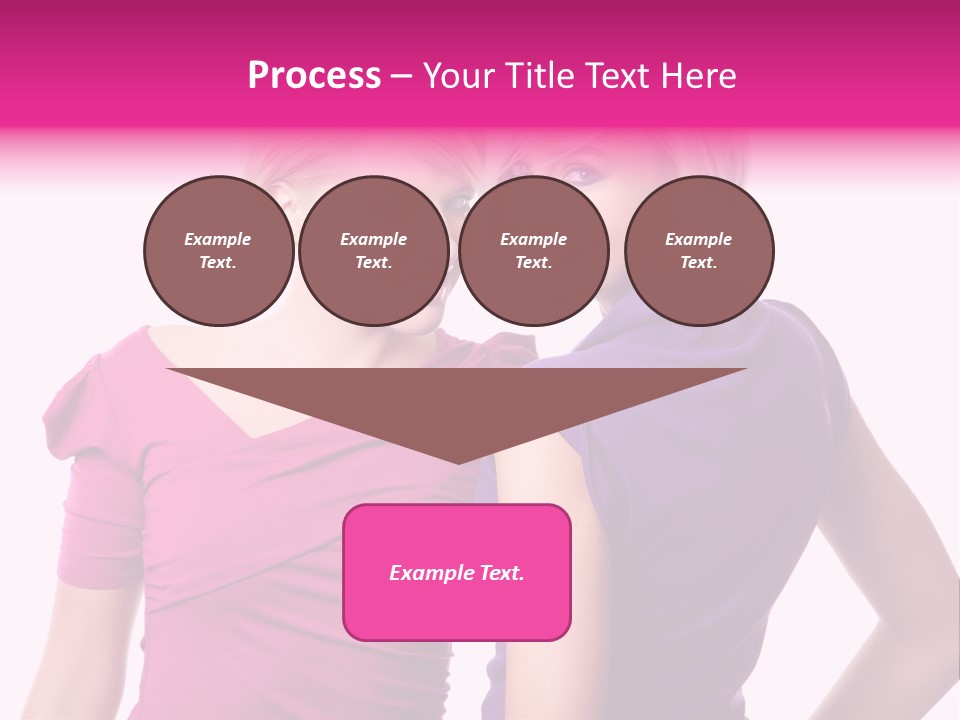 Friend Shopping Relationship PowerPoint Template