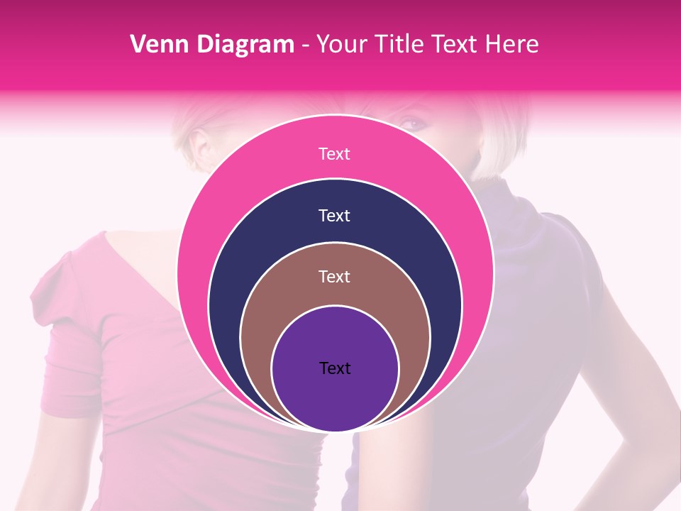 Friend Shopping Relationship PowerPoint Template