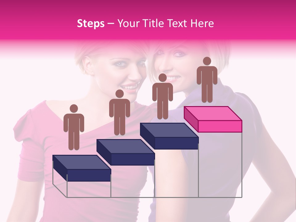 Friend Shopping Relationship PowerPoint Template