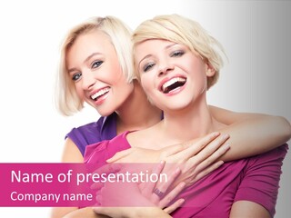 United Entertainment Playmate PowerPoint Template