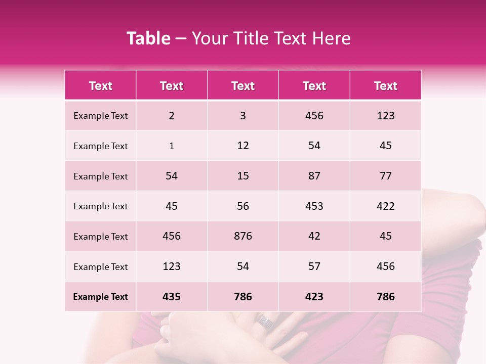 United Entertainment Playmate PowerPoint Template