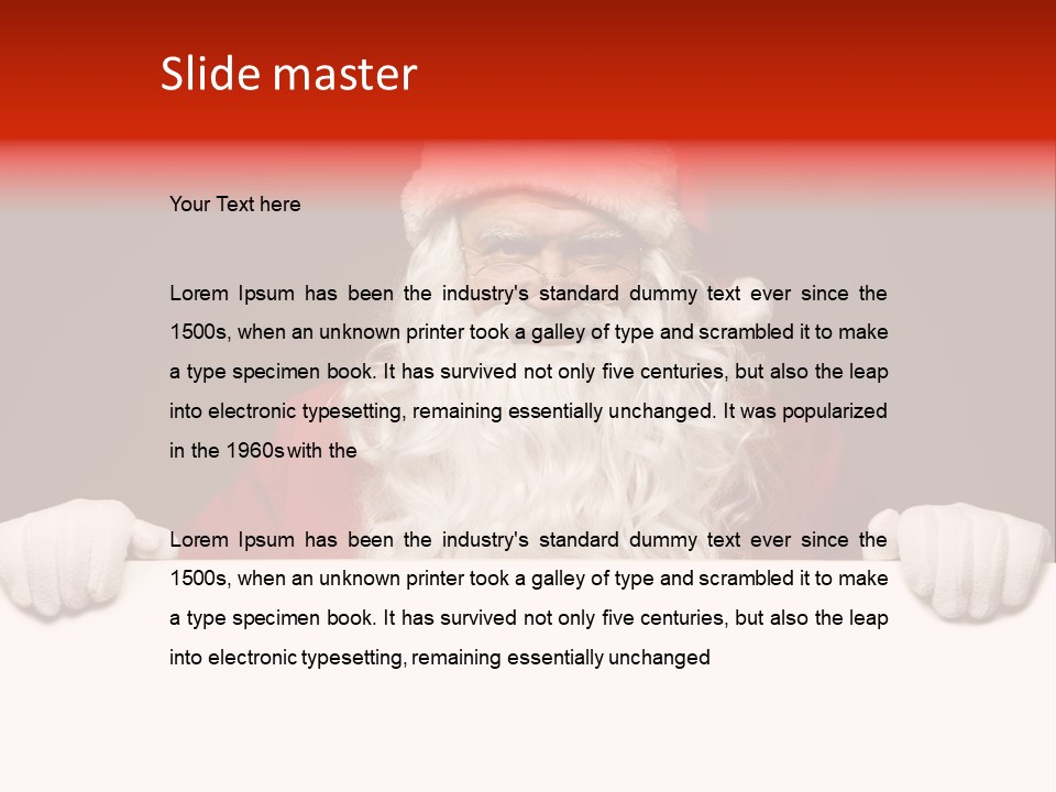 Humor Figure Conference PowerPoint Template