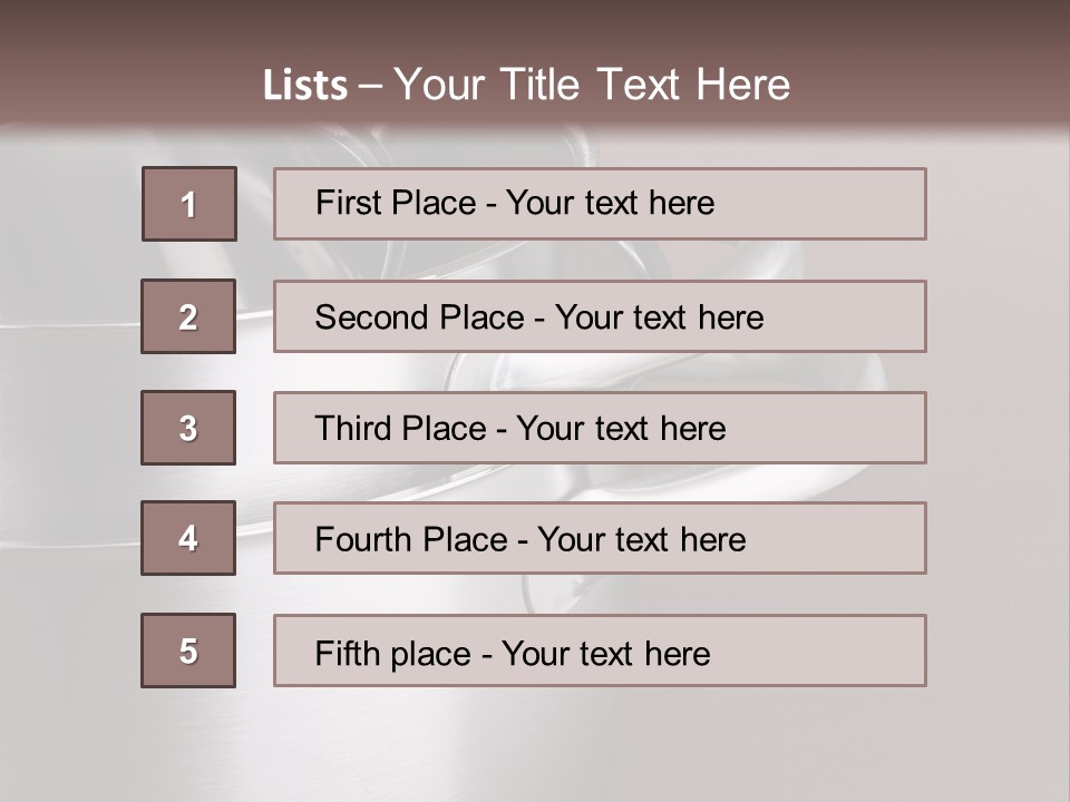 Background Cuisine Kitchenware PowerPoint Template