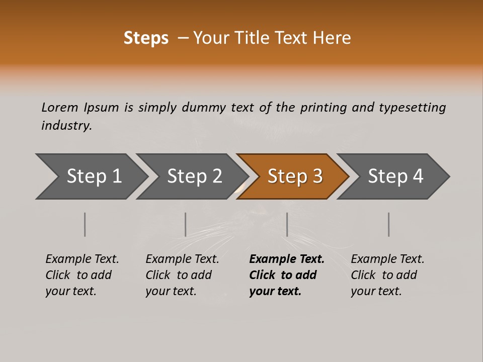 Dark Solid Breed PowerPoint Template