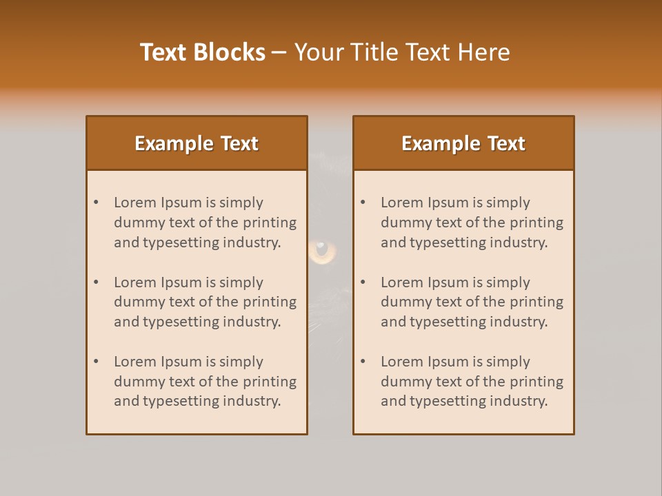 Dark Solid Breed PowerPoint Template