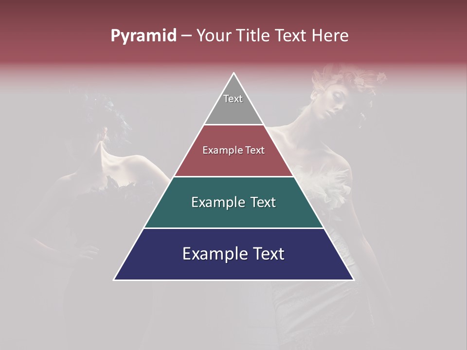 Glamor Make Up Posing PowerPoint Template