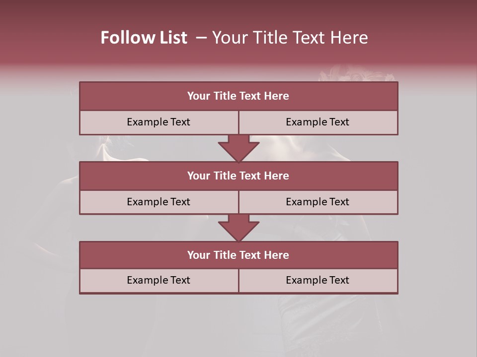 Glamor Make Up Posing PowerPoint Template