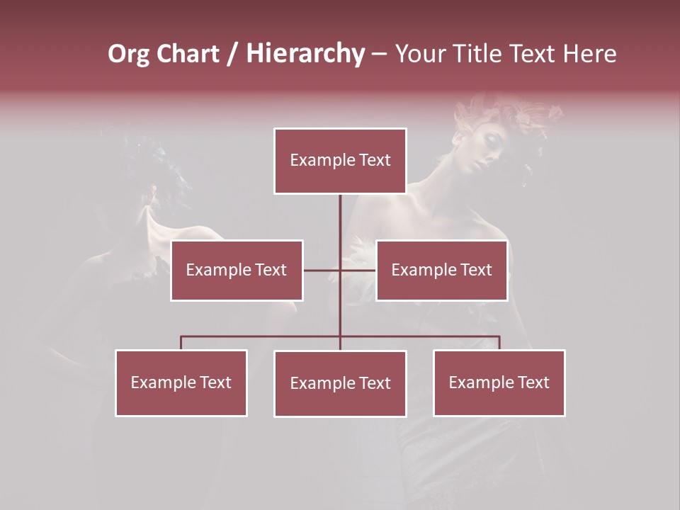 Glamor Make Up Posing PowerPoint Template