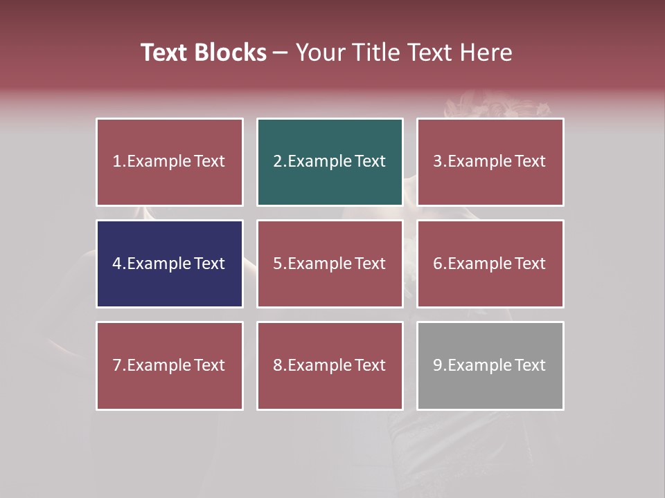 Glamor Make Up Posing PowerPoint Template