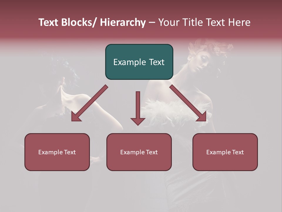 Glamor Make Up Posing PowerPoint Template