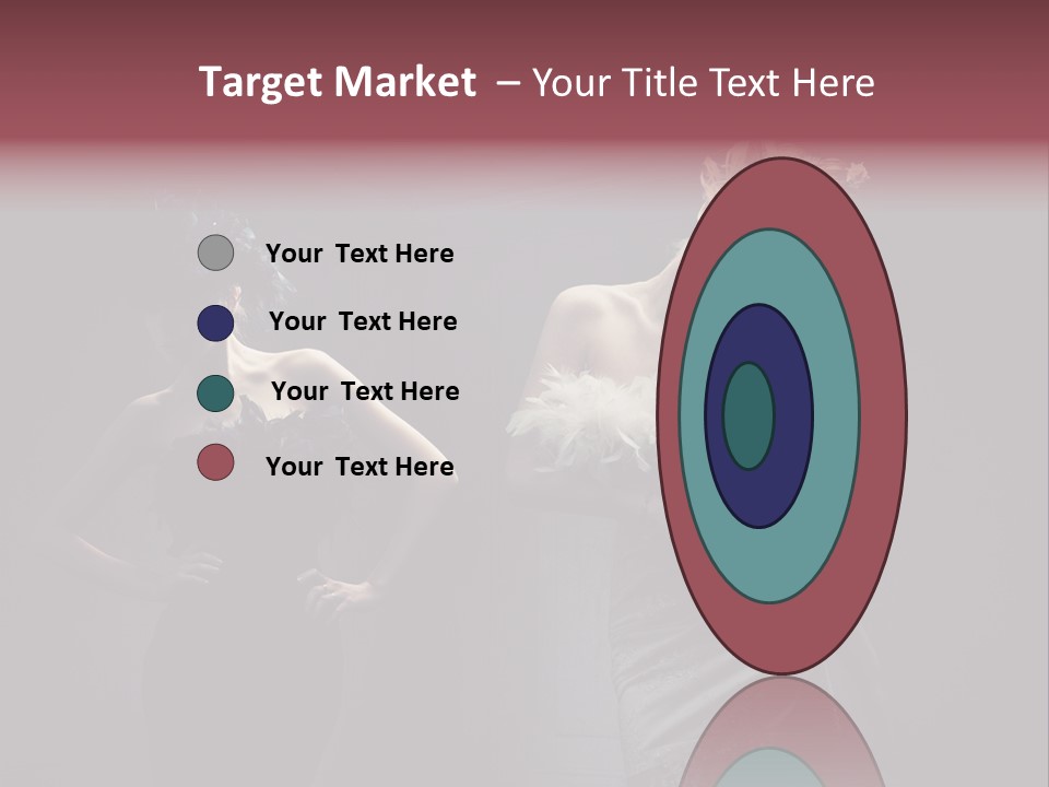 Glamor Make Up Posing PowerPoint Template