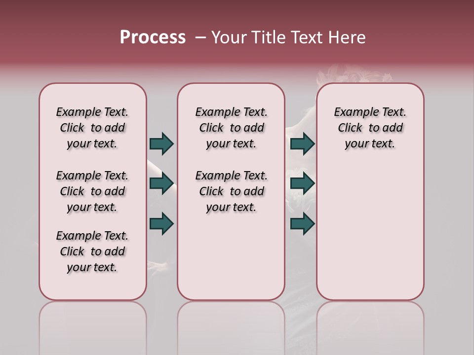 Glamor Make Up Posing PowerPoint Template
