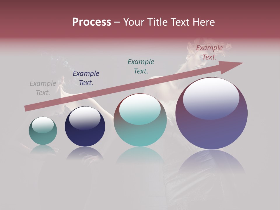 Glamor Make Up Posing PowerPoint Template