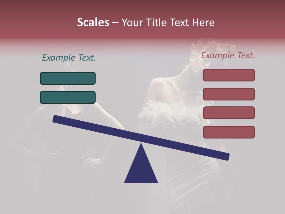 Glamor Make Up Posing PowerPoint Template