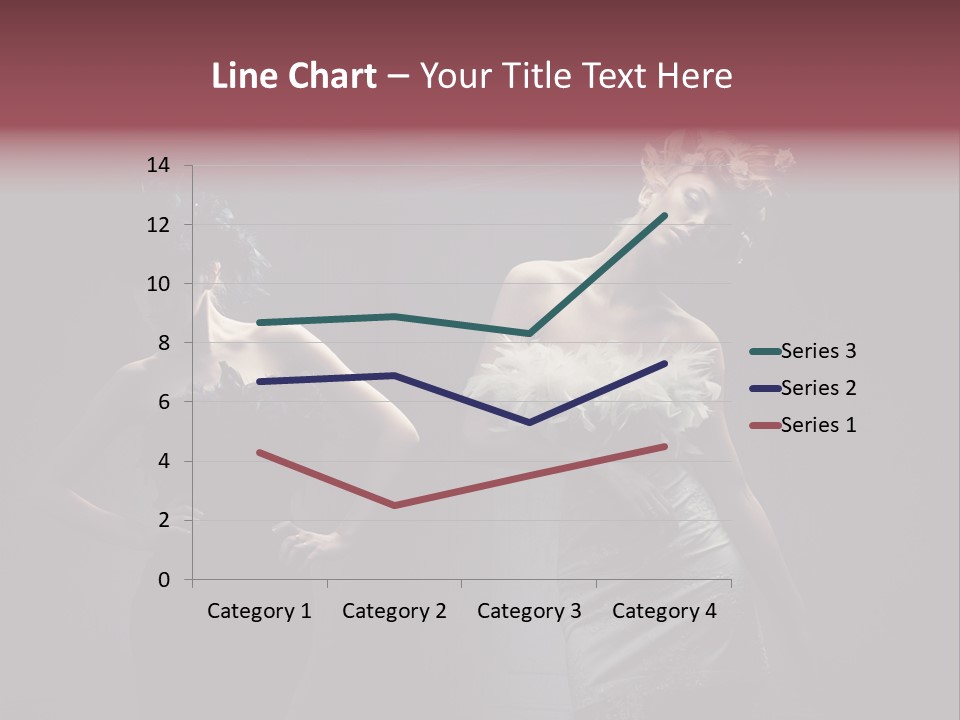 Glamor Make Up Posing PowerPoint Template