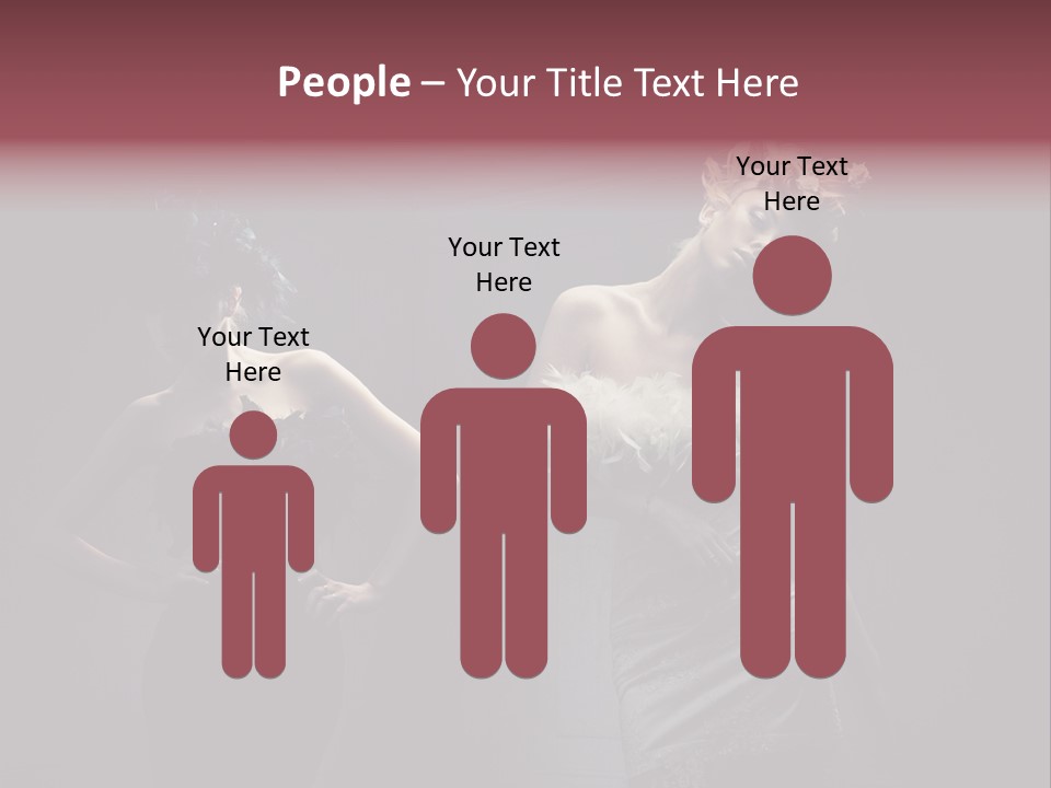 Glamor Make Up Posing PowerPoint Template