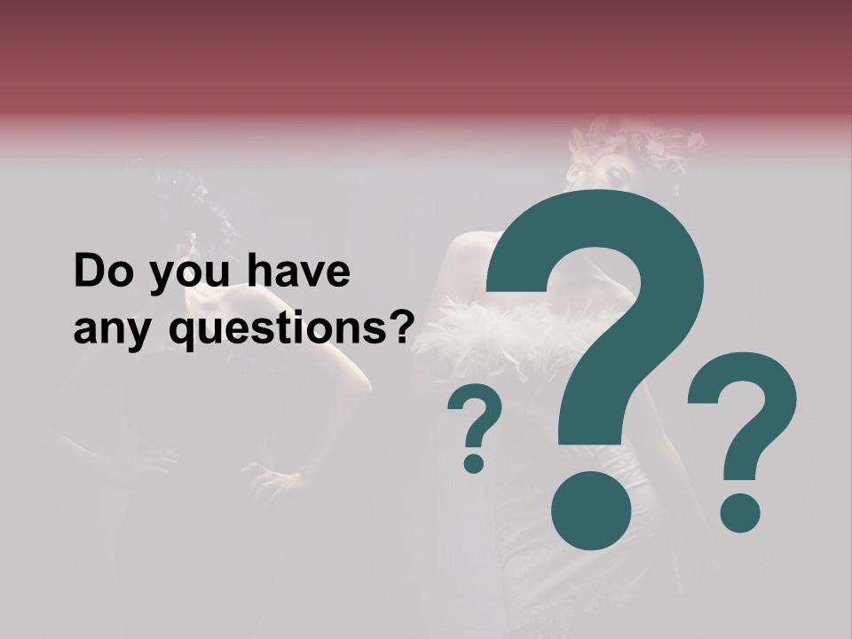 Glamor Make Up Posing PowerPoint Template