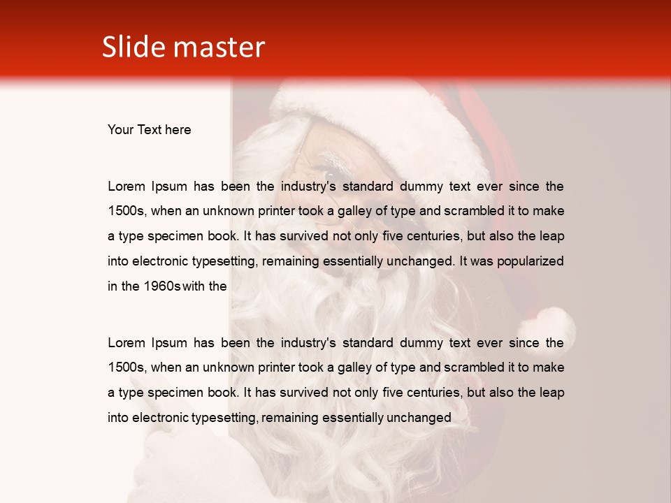 Humorou Table Group PowerPoint Template