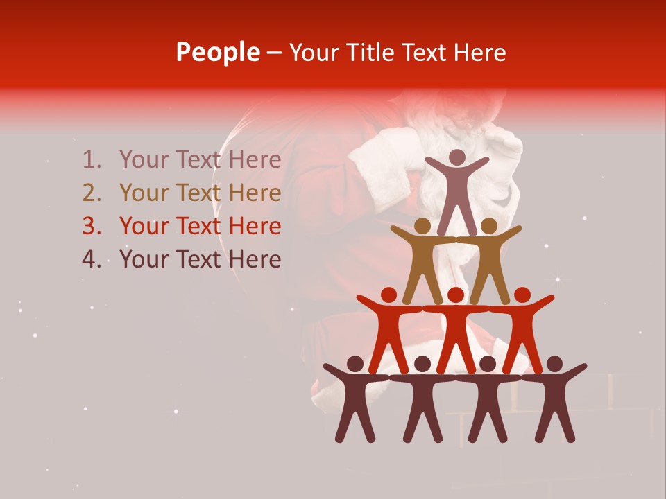 Figure Office Human PowerPoint Template