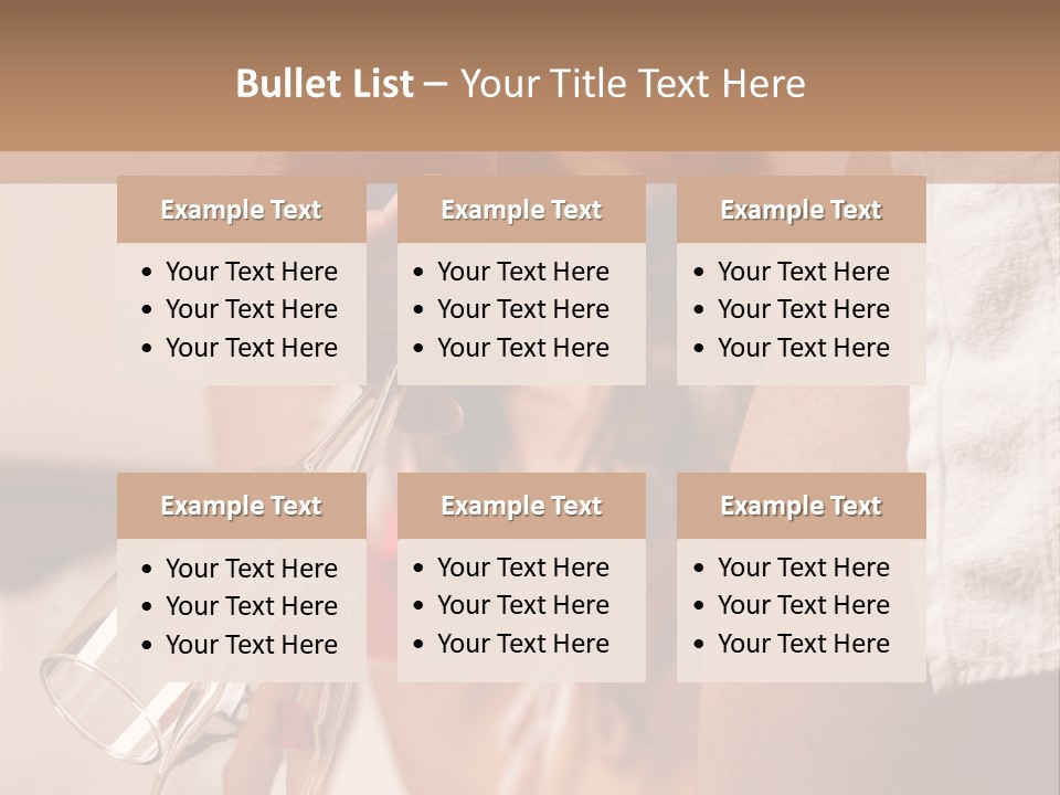 Back New Alcohol PowerPoint Template