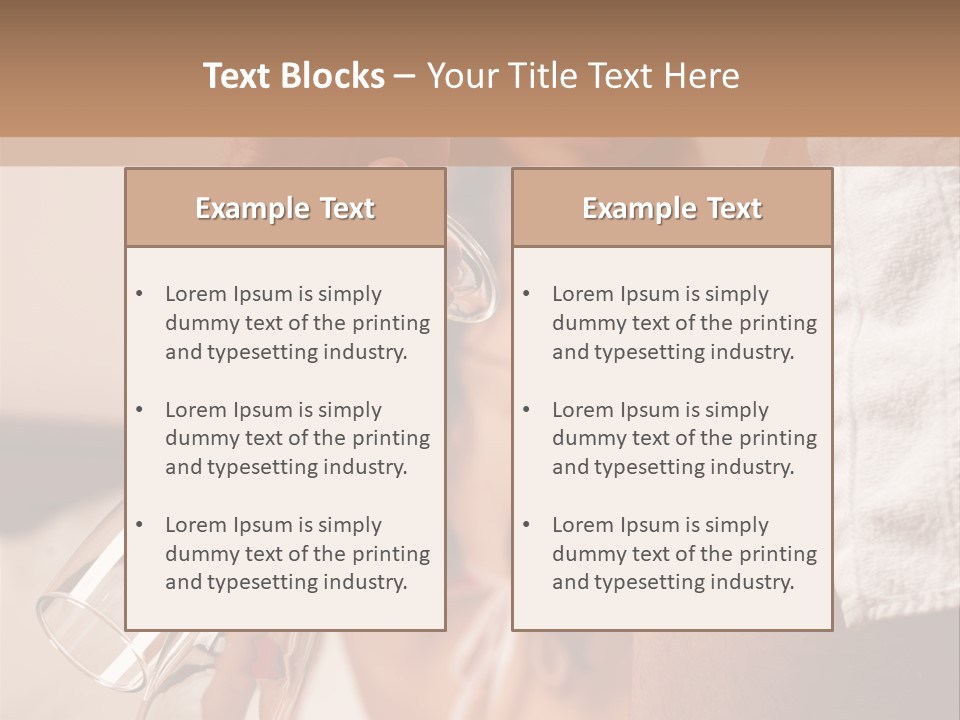 Back New Alcohol PowerPoint Template