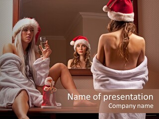 Drink Group Emotions PowerPoint Template