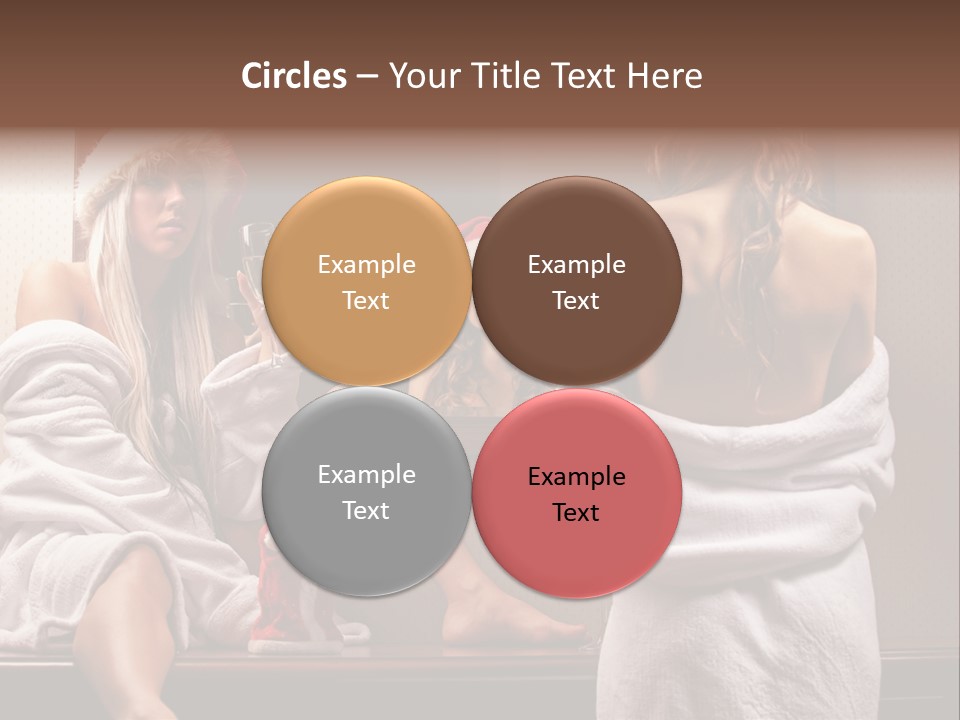 Drink Group Emotions PowerPoint Template