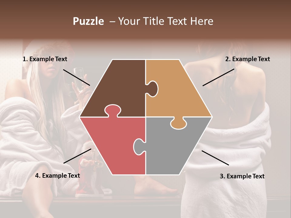 Drink Group Emotions PowerPoint Template