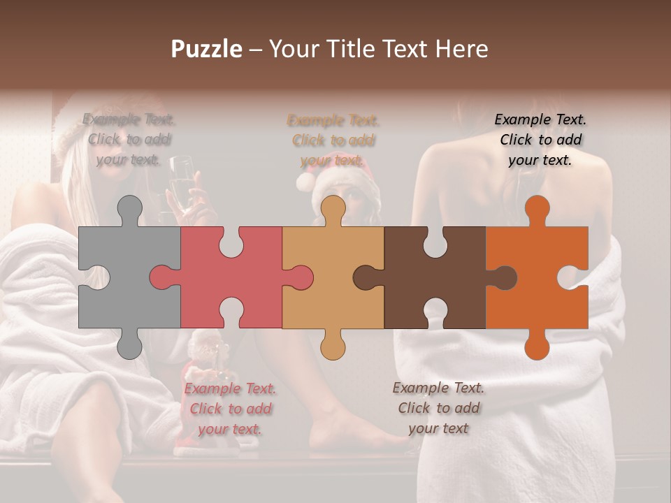 Drink Group Emotions PowerPoint Template