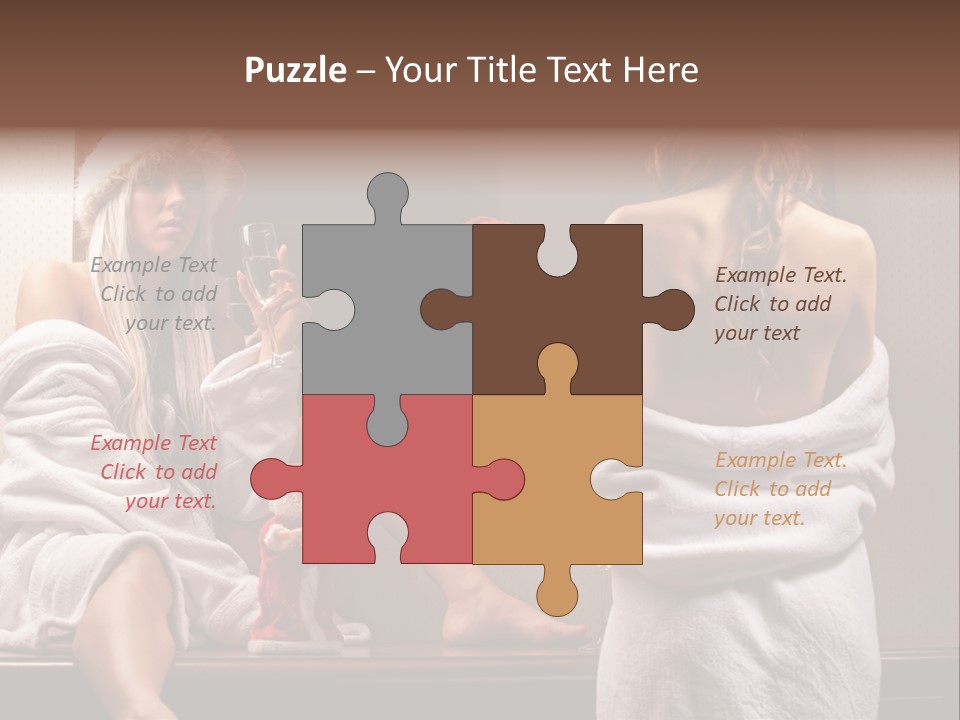 Drink Group Emotions PowerPoint Template