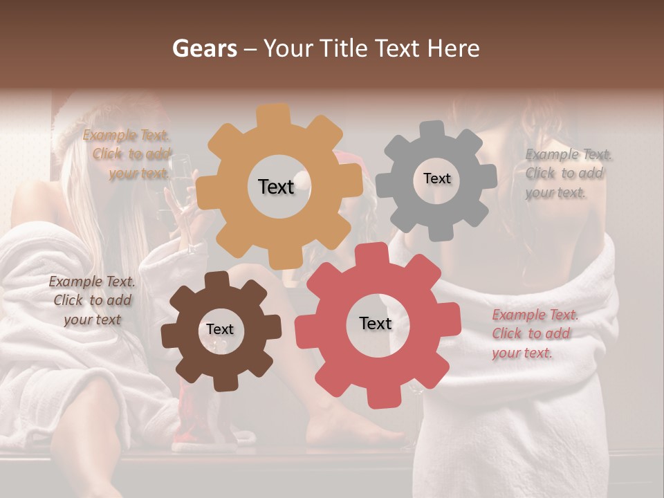 Drink Group Emotions PowerPoint Template