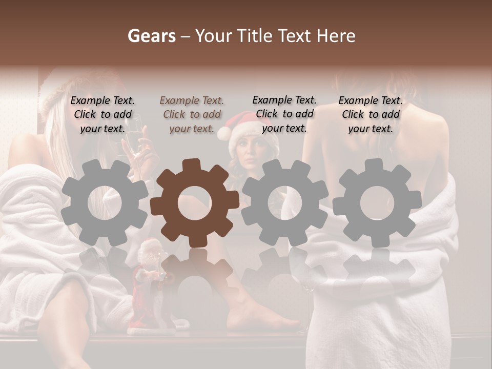 Drink Group Emotions PowerPoint Template