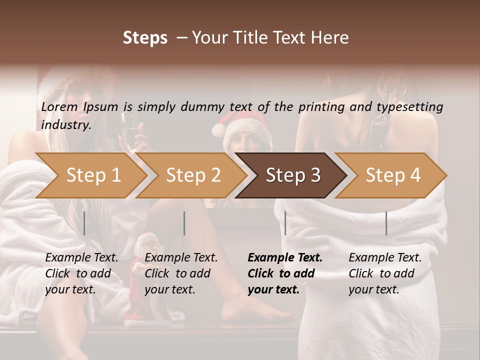 Drink Group Emotions PowerPoint Template