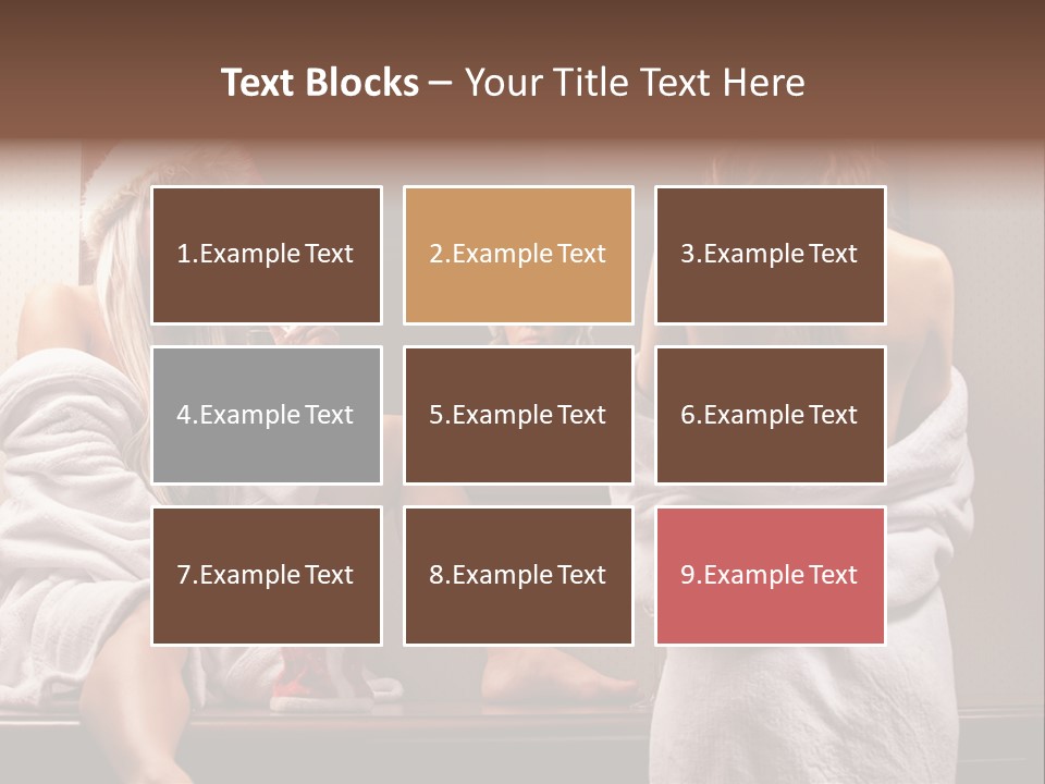 Drink Group Emotions PowerPoint Template