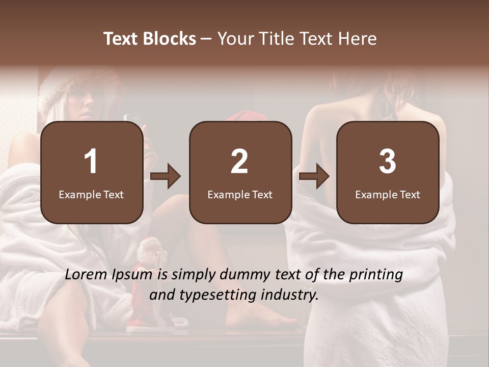 Drink Group Emotions PowerPoint Template