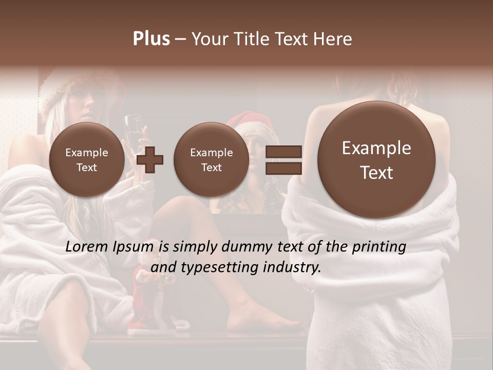 Drink Group Emotions PowerPoint Template