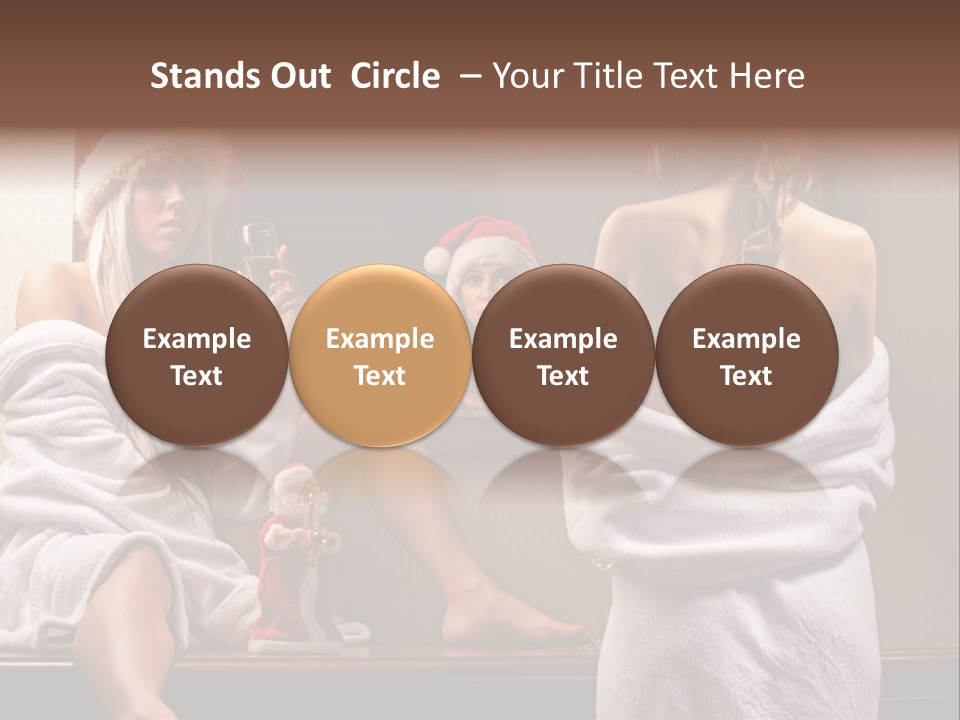 Drink Group Emotions PowerPoint Template