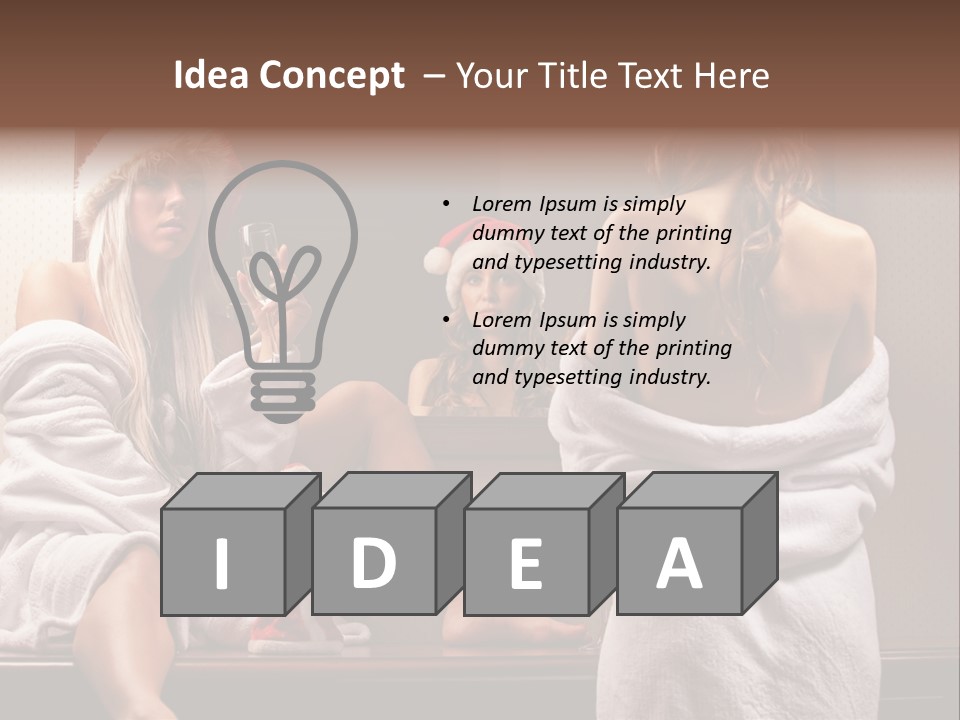 Drink Group Emotions PowerPoint Template