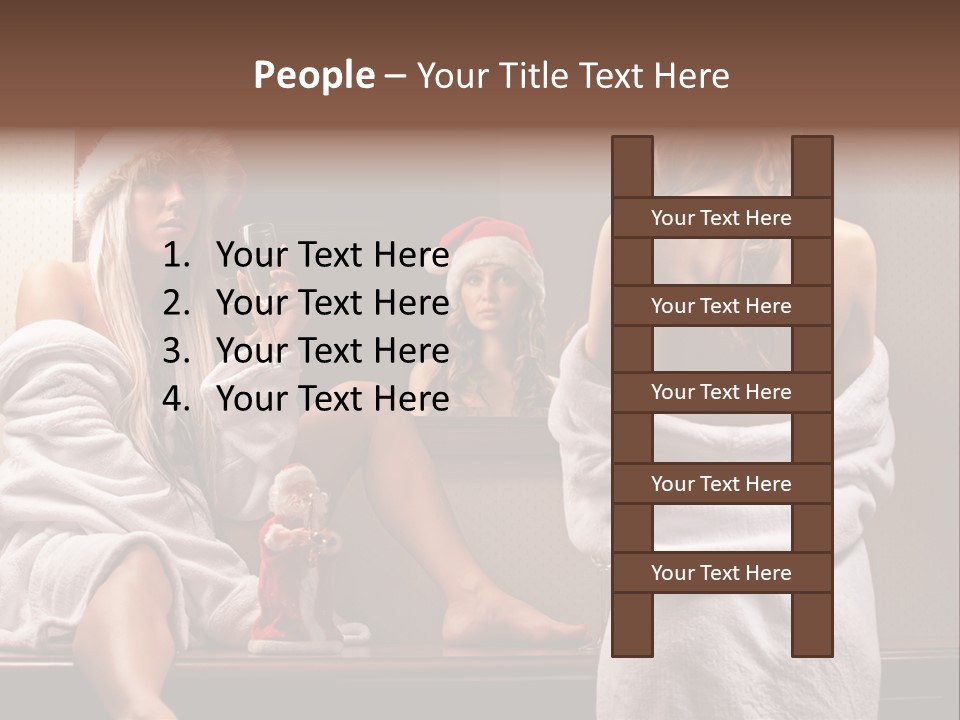 Drink Group Emotions PowerPoint Template
