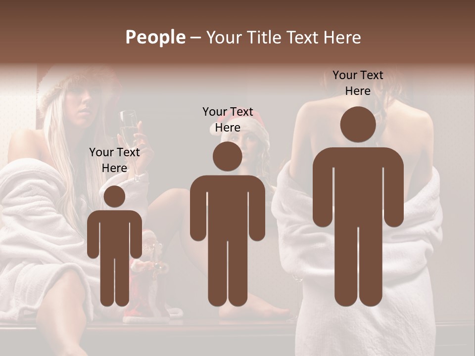 Drink Group Emotions PowerPoint Template