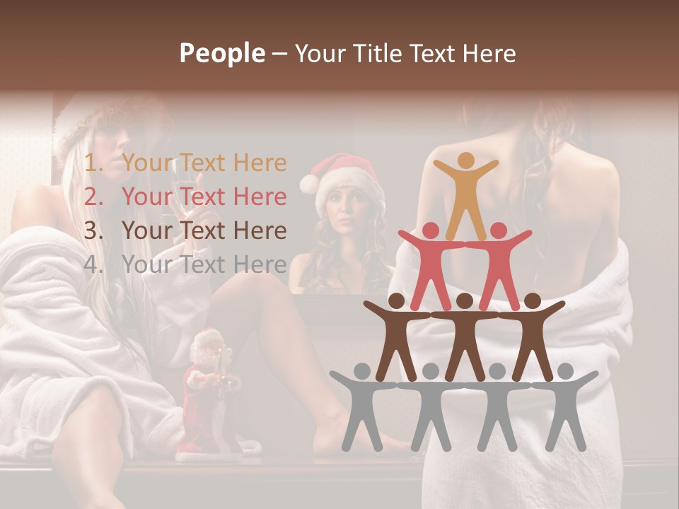 Drink Group Emotions PowerPoint Template