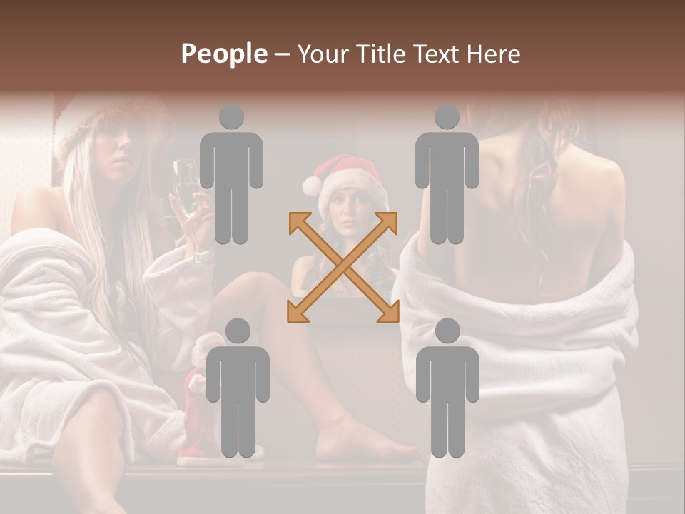 Drink Group Emotions PowerPoint Template