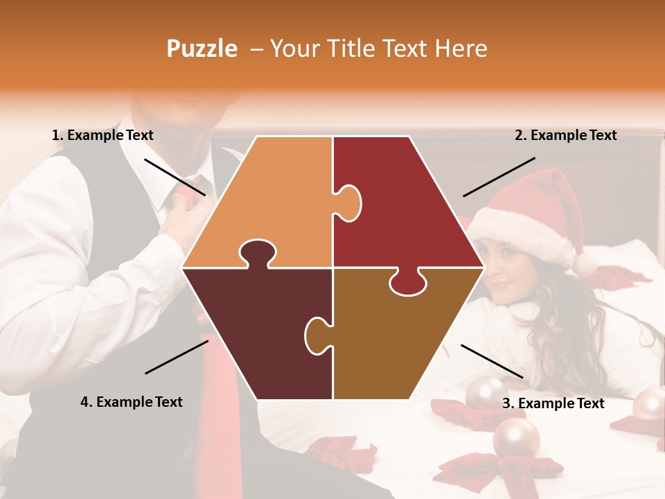 Attractive Desire Beauty PowerPoint Template