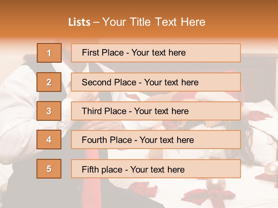 Attractive Desire Beauty PowerPoint Template